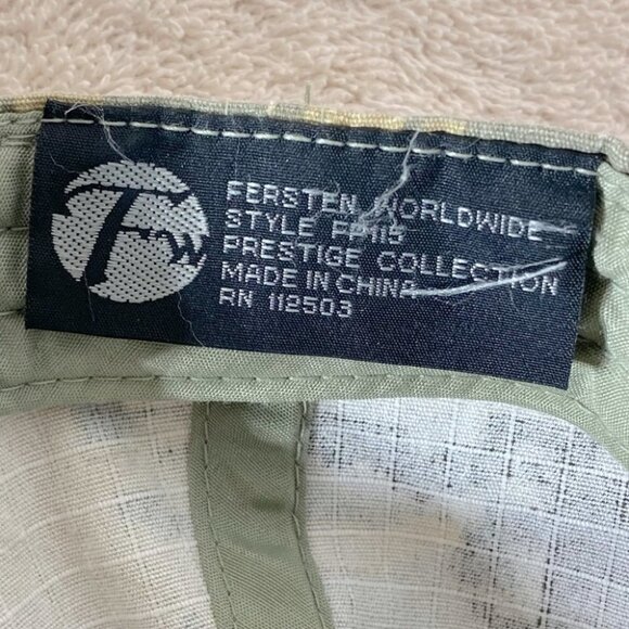 Blackstone Green Black Pixelated Camo Ripstop Hat - Picture 8 of 9